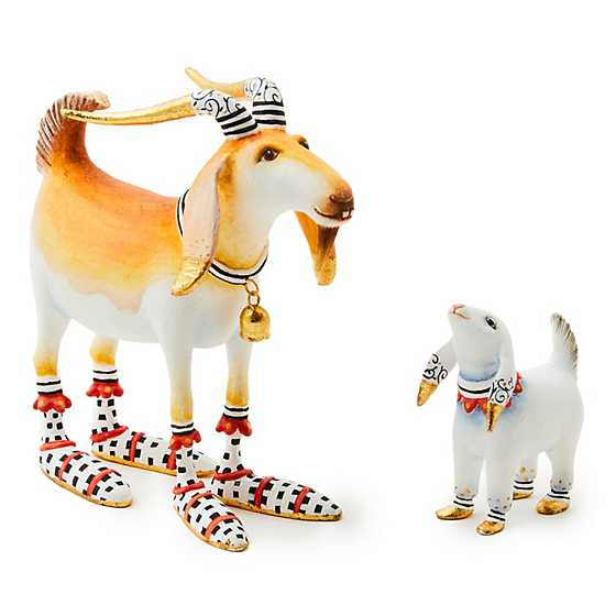 Patience Brewster Mini Nativity Nathan & Noel Goat Figures