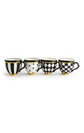 Courtly Mugs - Set of 4