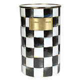 Courtly Check Enamel Utensil Holder
