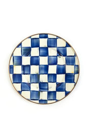 Royal Check Salad/Dessert Plate